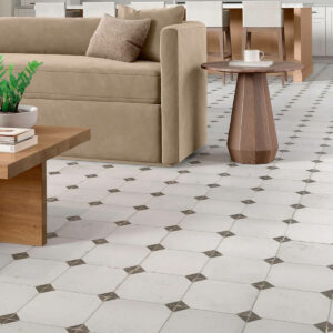 Tile flooring for living area | Floor Coverings of Winona